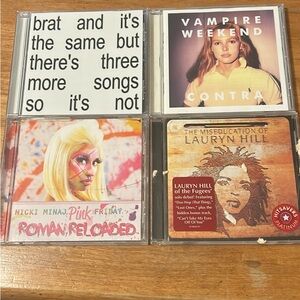 Brat CD and mixed CDs